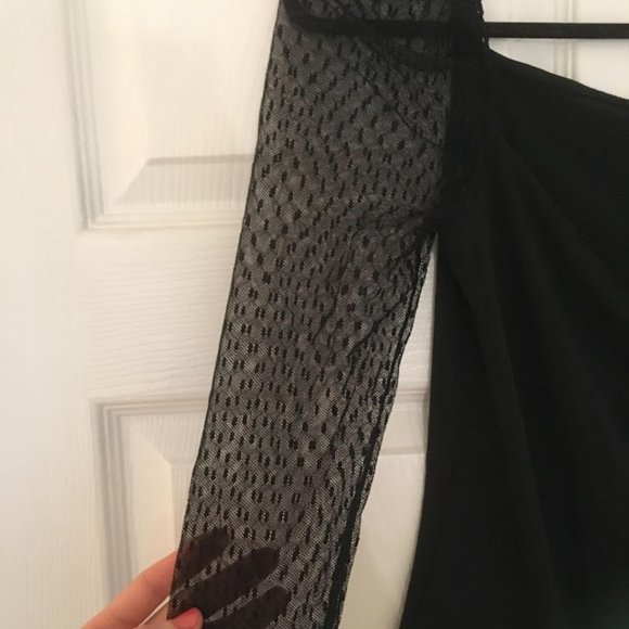 Mesh Sleeve Bodysuit - Picture 2 of 4